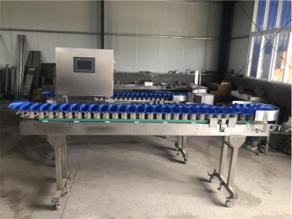 重量分选秤的工作工程